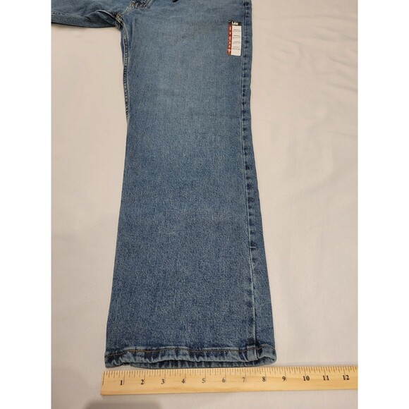 NWT Lee Mens *40 x 30 Regular Boot Cut Jeans Worth It Medium Blue *Read - Picture 11 of 11
